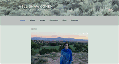 Desktop Screenshot of nellshawcohen.com
