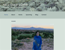 Tablet Screenshot of nellshawcohen.com